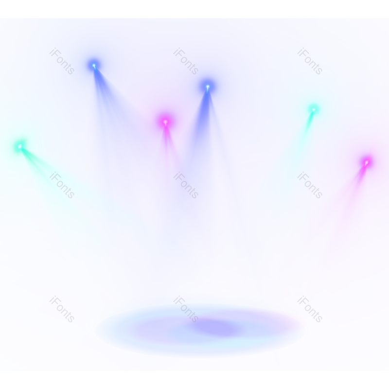 光效图片,元素元素,霓虹灯PNG,科技感免抠素材